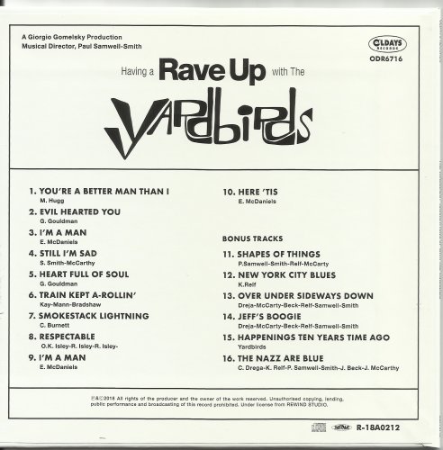 The Yardbirds - Having A Rave Up With The Yardbirds (1965) [2018]