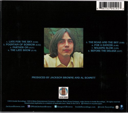 Jackson Browne - Late for the Sky (40th Anniversary edition) (2014) CD-Rip