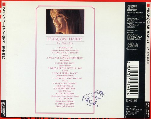 Francoise Hardy - En anglais (1968 Reissue) (1990) CD-Rip