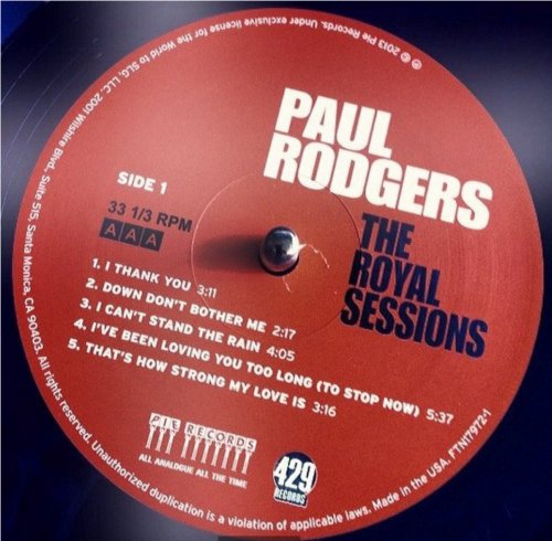 Paul Rodgers - The Royal Sessions (2014) LP