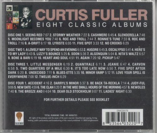 Curtis Fuller - Eight Classic Albums (2020) [4CD]