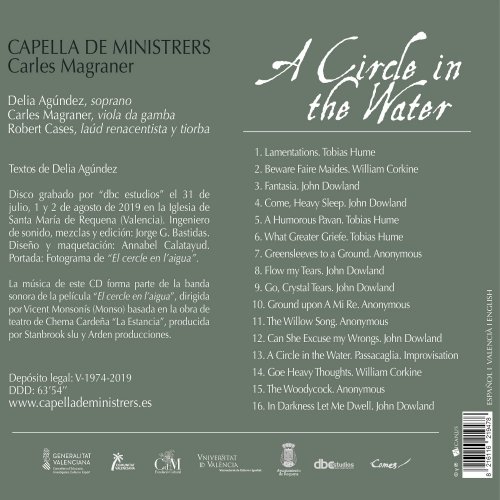 Capella De Ministrers, Carles Magraner - A Circle in the Water (2019)