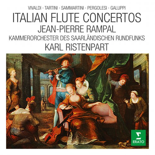 Jean-Pierre Rampal, Karl Ristenpart - Italian Flute Concertos: Vivaldi, Tartini, Sammartini, Pergolesi & Galuppi (2023)