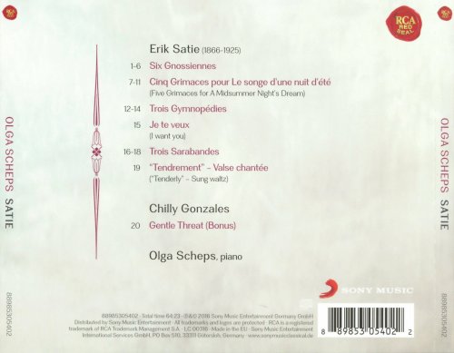 Olga Scheps - Satie (2016) CD-Rip