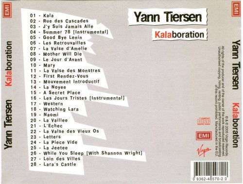 Yann Tiersen - Kalaboration (2005) CD-Rip