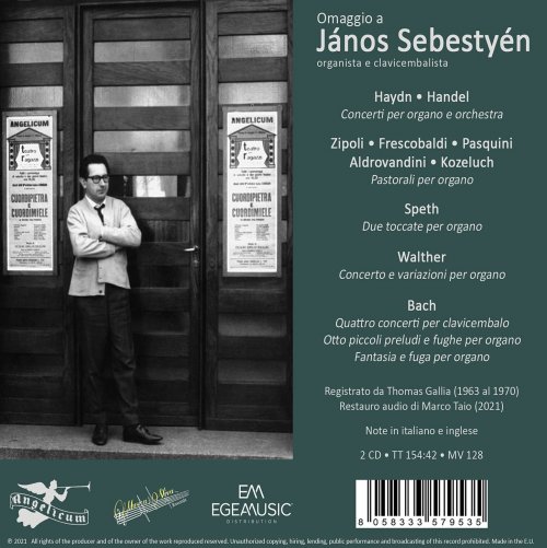 János Sebestyén - Omaggio a János Sebestyén, organista e clavicembalista (2023)