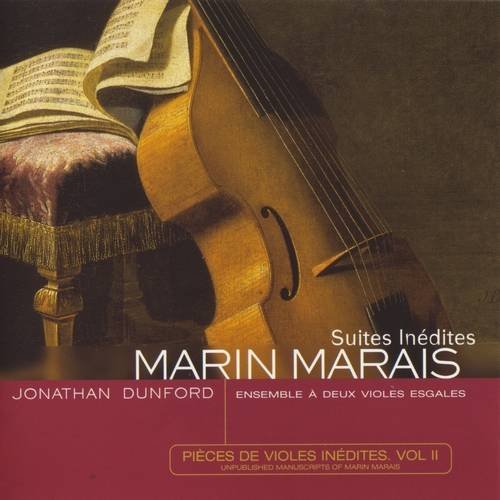 Jonathan Dunford, Ensemble A Deux Violes Esgales - Marin Marais: Suites Inedites: Pieces de Violes Inedites, Vol II (2002) CD-Rip