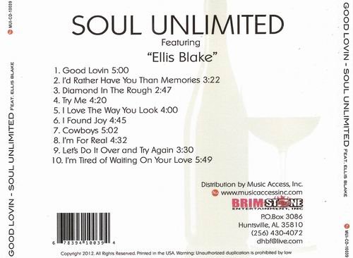 Soul Unlimited feat. Ellis Blake - Good Lovin (2012)