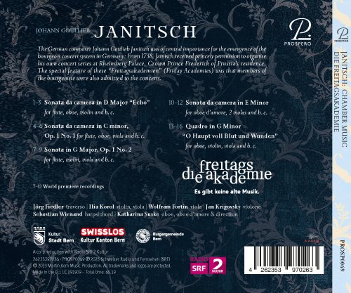 Die Freitagsakademie - Johann Gottlieb Janitsch: Instrumental Music (2023) [Hi-Res]