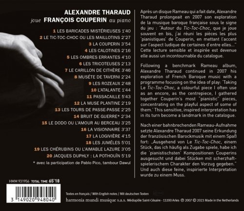 Alexandre Tharaud - François Couperin: Tic-Toc-Choc (2007)