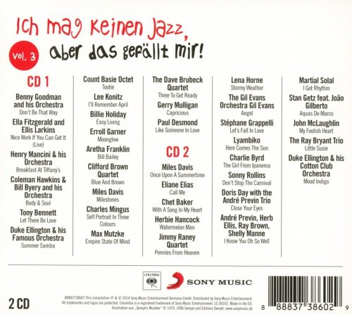 VA - Ich mag keinen Jazz, aber das gefallt mir, vol. 3 (2014)