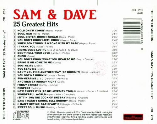 Sam & Dave - 25 Greatest Hits (1990)