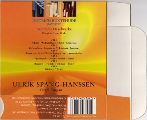 Ulrik Spang-Hanssen - Dietrich Buxtehude: Complete Organ Works / Sämtliche Orgelwerke (2005)