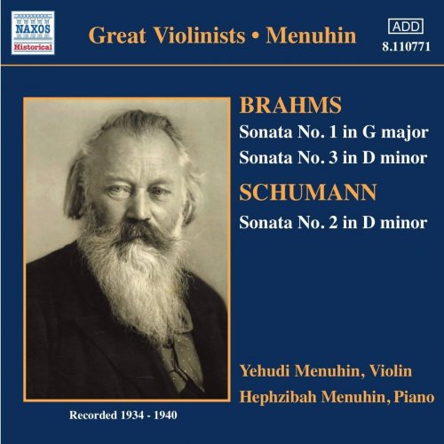 Yehudi Menuhin - Brahms, Schumann: Violin Sonatas (2003) CD-Rip