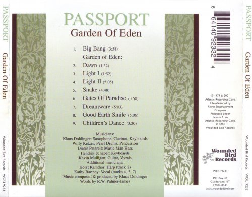 Passport - Garden Of Eden (1979) [2001] CD-Rip