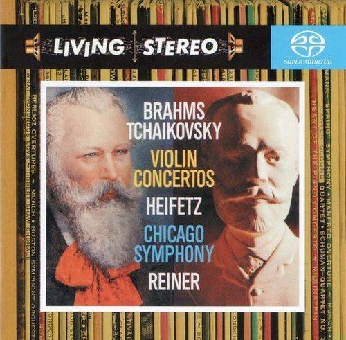 Jascha Heifetz, Fritz Reiner - Brahms, Tchaikovsky: Violin Concertos (2005) CD-Rip
