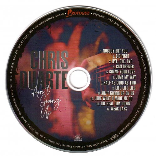 Chris Duarte - Ain't Giving Up (2023) CD-Rip