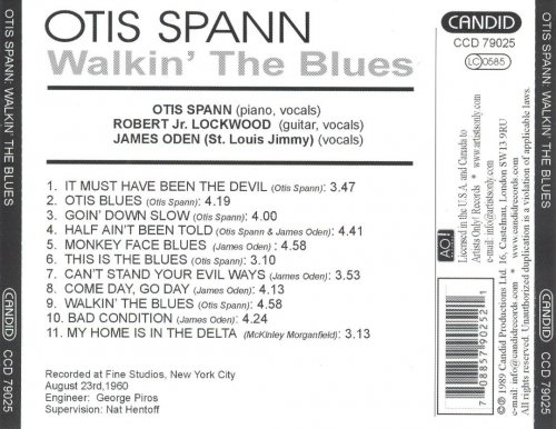Otis Spann - Walking The Blues (1989)