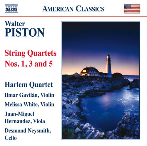 Harlem Quartet - Piston: String Quartets Nos. 1, 3 & 5 (2010)