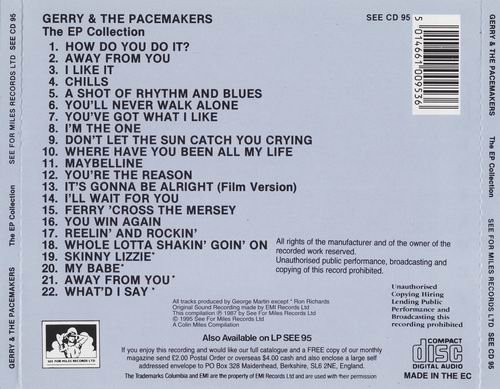 Gerry & The Pacemakers - The EP Collection (1995)