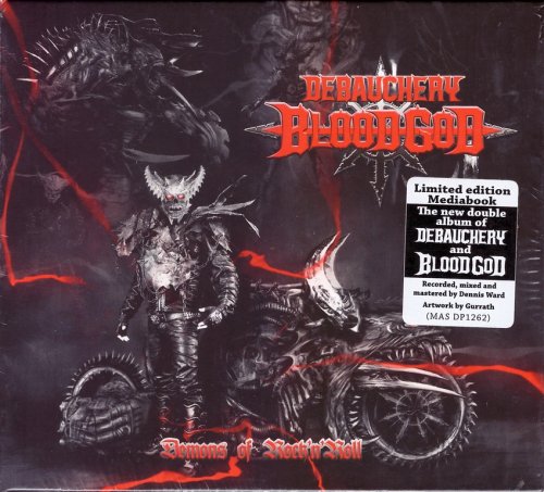 Debauchery, Blood God - Demons Of Rock'N'Roll (2022) {Limited Edition} CD-Rip