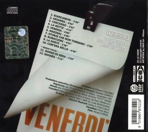 Le Orme - Venerdi (1982) [2009]