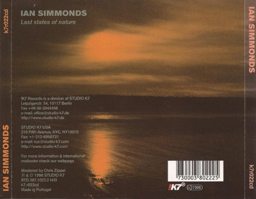 Ian Simmonds - Last States Of Nature (1999) [CD-Rip]