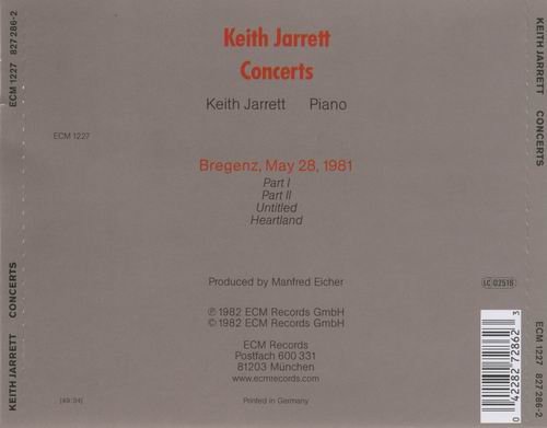 Keith Jarrett - Concerts (1982)