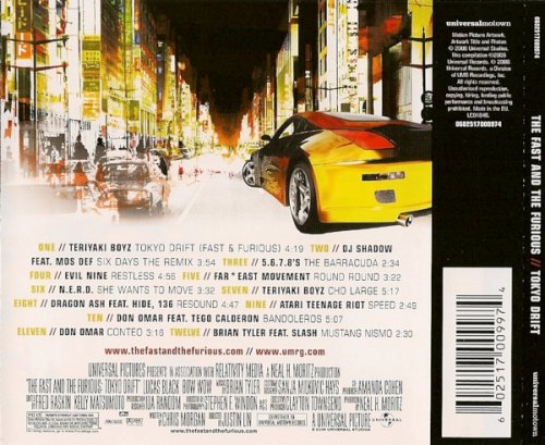 VA - The Fast And The Furious Tokyo Drift (2006) [CD-Rip]