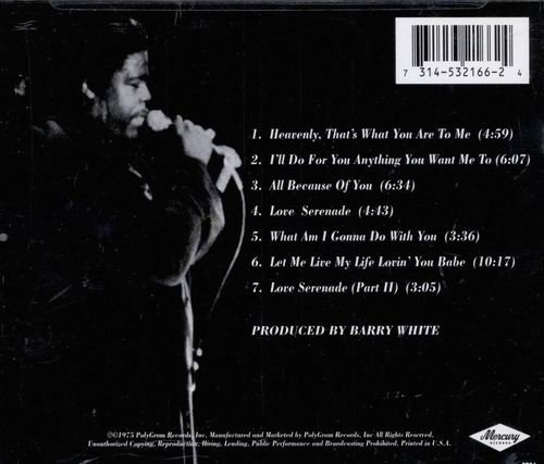 Barry White - Just Another Way To Say I Love You (1975) CD Rip
