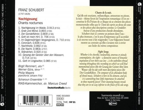 Marcus Creed - Schubert: Nachtgesang, Rias Kammerchor (1999) CD-Rip