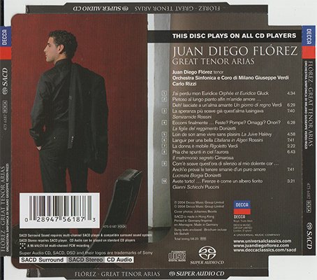 Juan Diego Florez, Carlo Rizzi - Verdi: Great Tenor Arias (2004) [SACD]