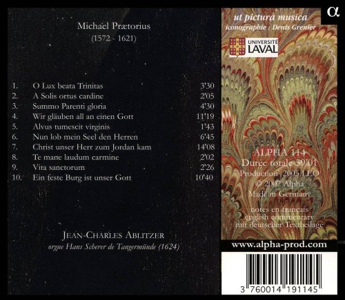 Jean-Charles Ablitzer - Michael Praetorius: Pro Organico (2007) CD-Rip