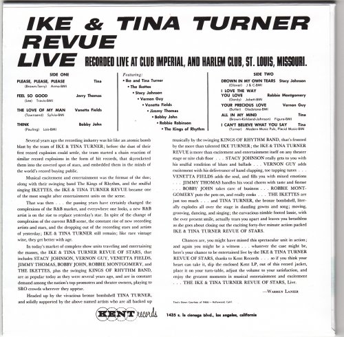 Ike & Tina Turner - Revue Live (2007) CD-Rip