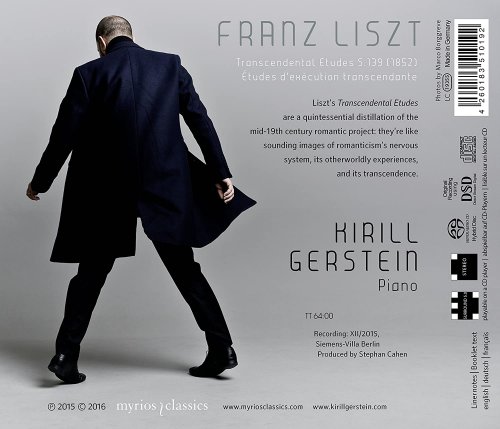 Kirill Gerstein - Liszt Transcendental Etudes (2022) [Hi-Res]