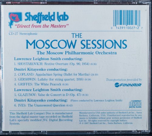 Moscow Philharmonic Orchestra - The Moscow Sessions Vol. 3 (1987)