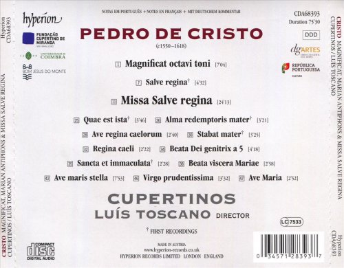 Cupertinos, Luís Toscano - Cristo: Magnificat, Marian Antiphons & Missa Salve regina (2022)