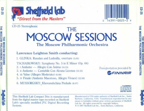 Moscow Philharmonic Orchestra - The Moscow Sessions Vol. 1 (1987)