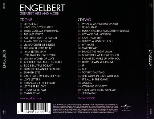 Engelbert Humperdinck - Greatest Hits And More (2CD) (2007) CD-Rip