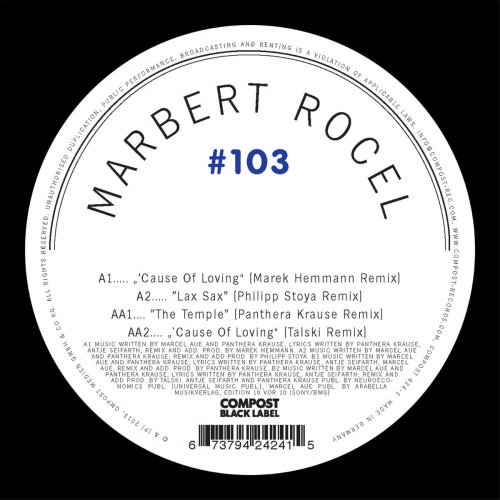 Marbert Rocel - Compost Black Label #103 (2013) FLAC