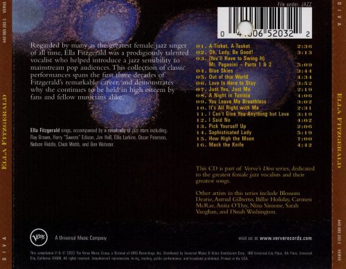 Ella Fitzgerald - The Diva Series (2003) CD-Rip