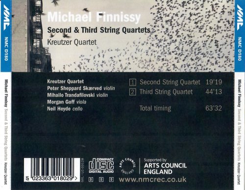 Kreutzer Quartet - Michael Finnissy: String Quartets Nos. 2 & 3 (2012) CD-Rip