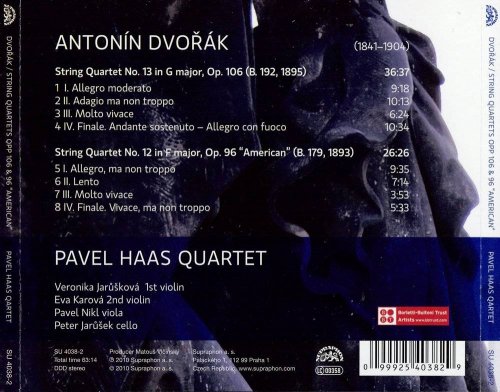 Pavel Haas Quartet - Dvořák: String Quartets Op. 106 & Op. 96 'American' (2010) CD-Rip