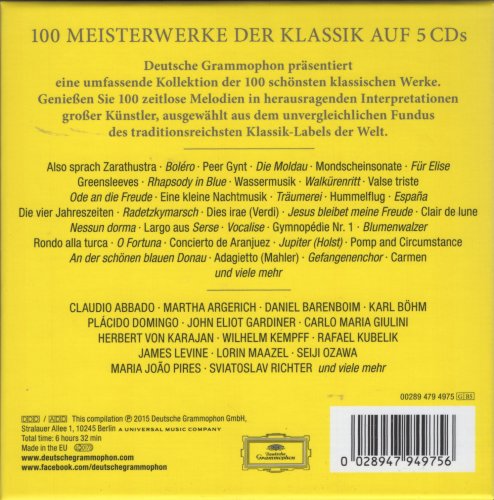 VA - 100 Meisterwerke der Klassik (2015)