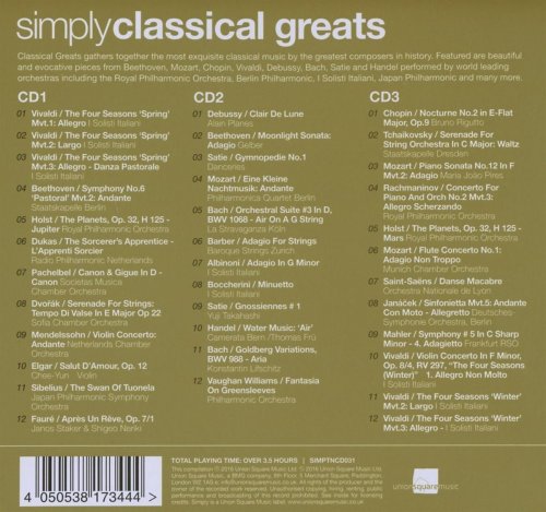 VA - Simply Classical Greats (2016)