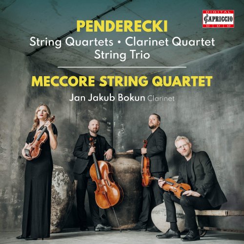 Meccore String Quartet, Jan Jakub Bokun - Penderecki: Clarinet & String Quartets & String Trio (2023) [Hi-Res]