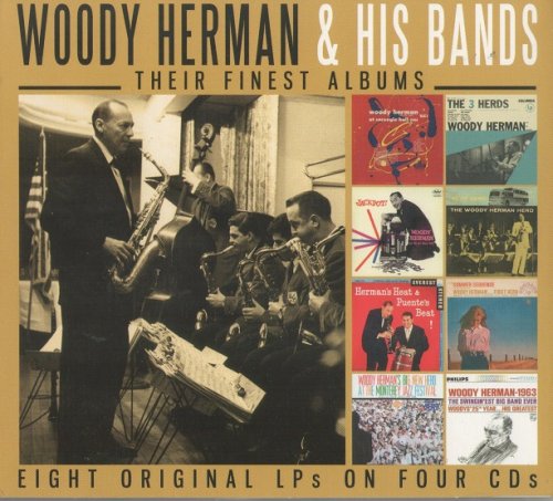 Woody Herman & His Bands - Their Finest Albums (2022) [4CD Box Set]