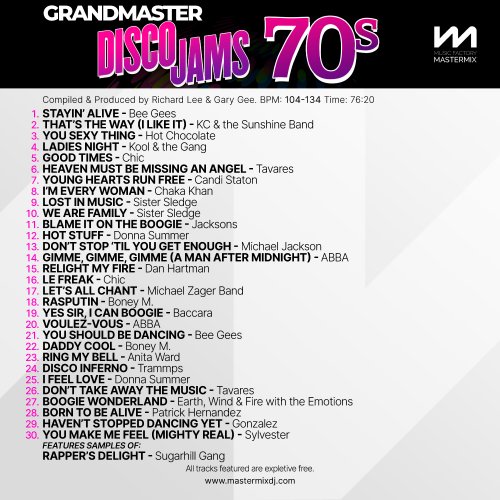 VA - Mastermix Grandmaster: Disco Jams 70s (2023)