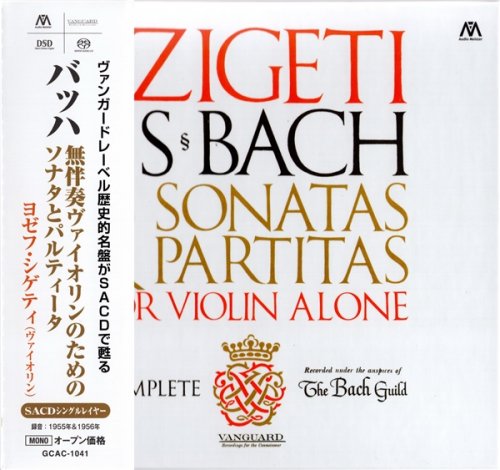 Joseph Szigeti - J.S.Bach: 6 Sonatas and Partitas for Violin Alone (1955, 1956) [2021 SACD]