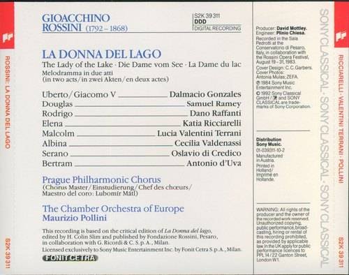 Maurizio Pollini - Rossini: La donna del lago (1992) CD-Rip